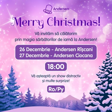 Crăciun magic la Andersen! 