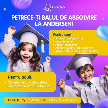 Petrece-ți balul de absolvire la Andersen!