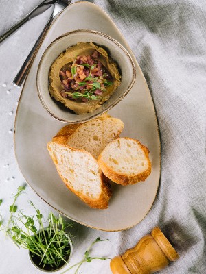 Pate din ficat de pui cu chutney de gutui