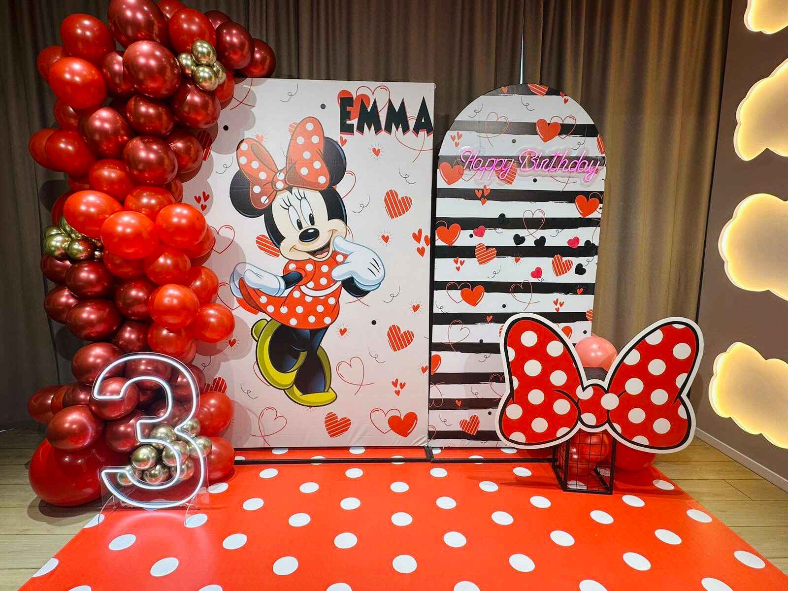 Mickey and Minnie mouse